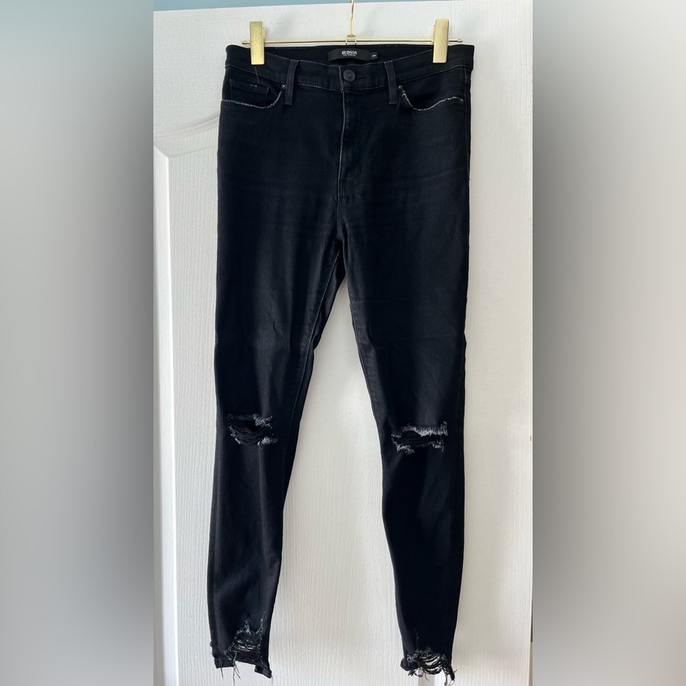 HUDSON Black Skinny Jean